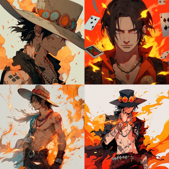 Figurine Ace Flammes - Boutique One Piece