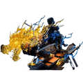 Figurine Collector en Resine Zenitsu vs Kaigaku — Demon Slayer