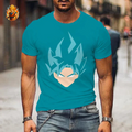 Figurine Vegetto Saiyan tête bleue T shirt — Dragon Ball Z