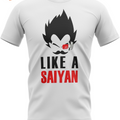 Figurine comme un Saiyan T shirt — Dragon Ball Z