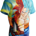 Figurine T Shirt Gogeta vs Vegeto — Dragon Ball Z