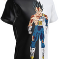 Figurine Vegeta T shirt noir et blanc — Dragon Ball Z