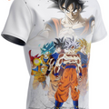 Figurine T shirt Saiyajin au cœur pur — Dragon Ball Z