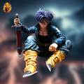 Figurine Trunks Futur Guerrier — Dragon Ball Z