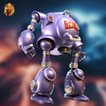 Figurine robot du Ruban Rouge de — Dragon Ball Z