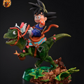 Figurine Goku et Dinosaure de — Dragon Ball Z