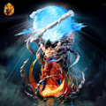Figurine Goku Genkidama — Dragon Ball Z