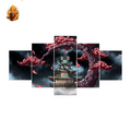 Tableau Décoratif d'île de Wano Kuni — One Piece