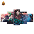 Tableau Décoratif Nezuko et Tanjiro — Demon Slayer