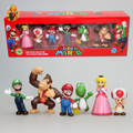 Set 6 Figurines Mario Lot 1 — Super Mario