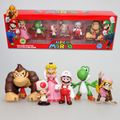 Set 6 Figurines Mario Lot 2 — Super Mario