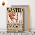 Poster Wanted Nami — One Piece