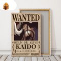 Poster Wanted Wanted Kaido — One Piece