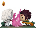 Figurine POP Tanjiro Vs Rui — Demon Slayer