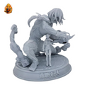 Resinfigur einer weiblichen Titanin (Annie Leonhart) – Attack on Titan