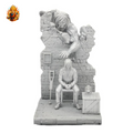 Attack on Titan Resin-Figur: Attack Titan und Eren Jäger