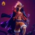 Figurine Monkey D Luffy Haki — One Piece