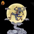 One Piece Luffy Moon Figur