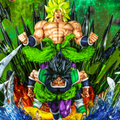 Figurine Broly de collection — Dragon Ball Z