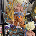 Figurine collection Goku Frieza — Dragon Ball Z