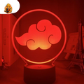 Lampe LED Nuage d'Akatsuki — Naruto Shippuden