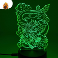 Lampe LED Goku x Shenron — Dragon Ball Z