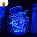 Luffy LED-Lampen-Bruderschaft - One Piece
