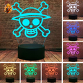 Lampe LED avec le logo — One Piece