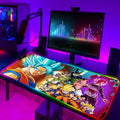 Tapis de Souris RGB Saiyans Légendaires — Dragon Ball Z
