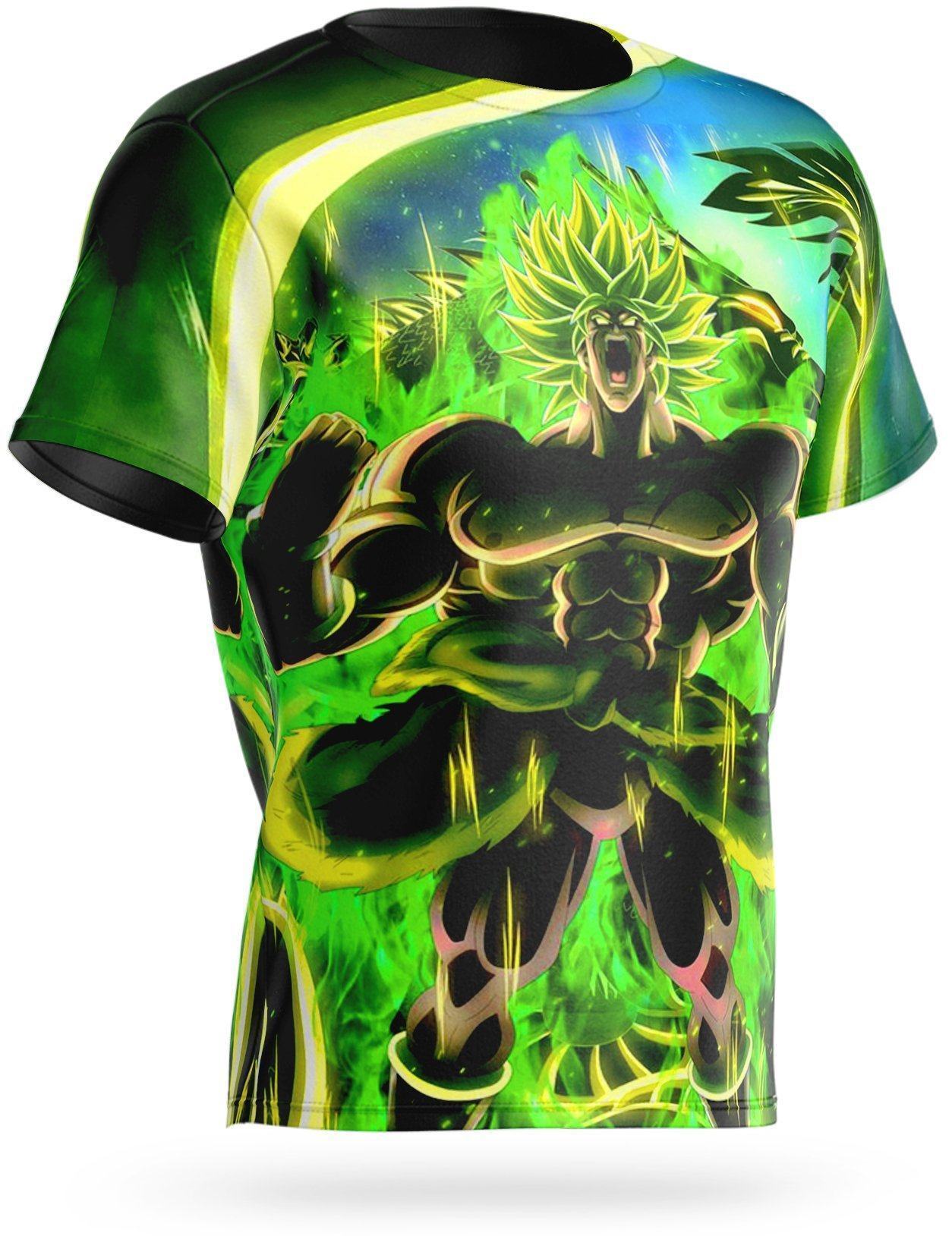 Dragon Ball Z Broly Potencial Revelado Camiseta