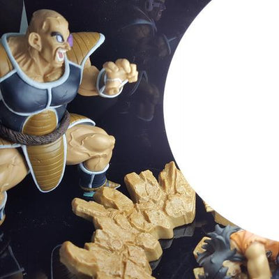 Dragon Ball Z Goku vs Nappa Lampe