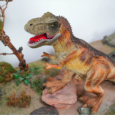 Figura de dinosaurio tiranosaurio