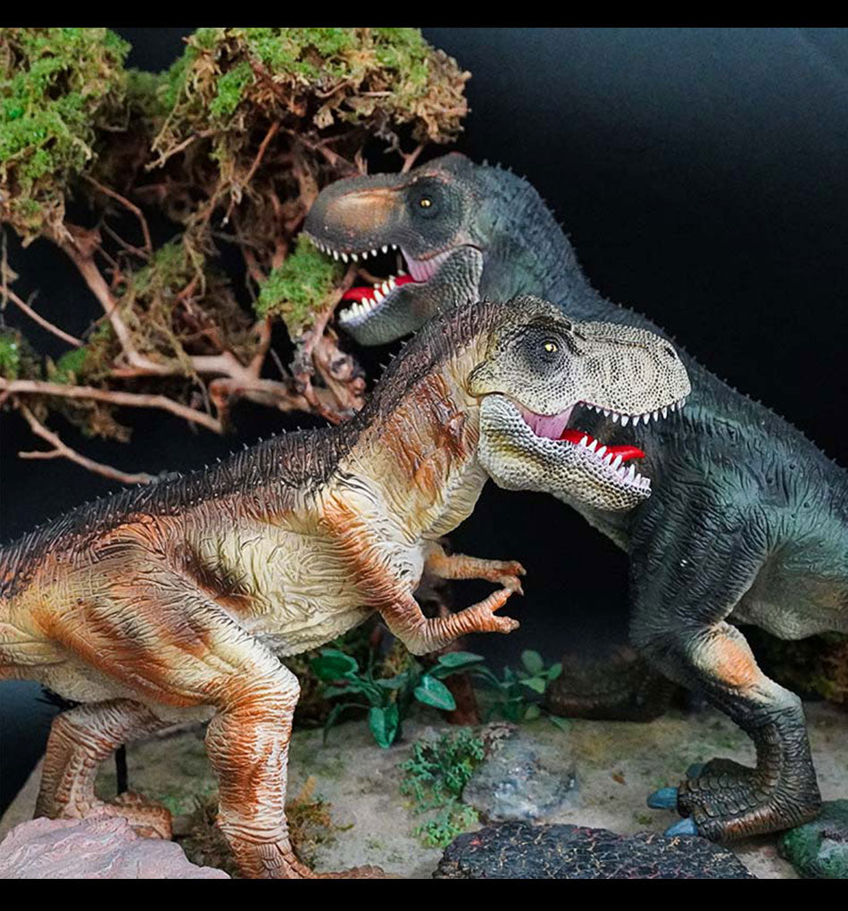 Figura de dinosaurio tiranosaurio