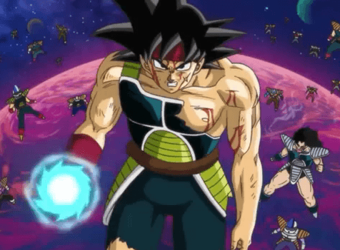 Lámpara Dragon Ball Z Bardock Rage Saiyan