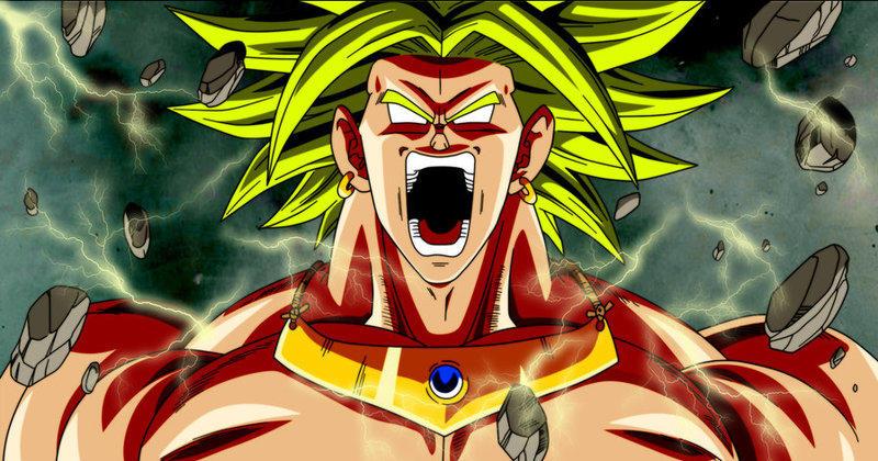 Legendäre DBZ-Broly-Figur