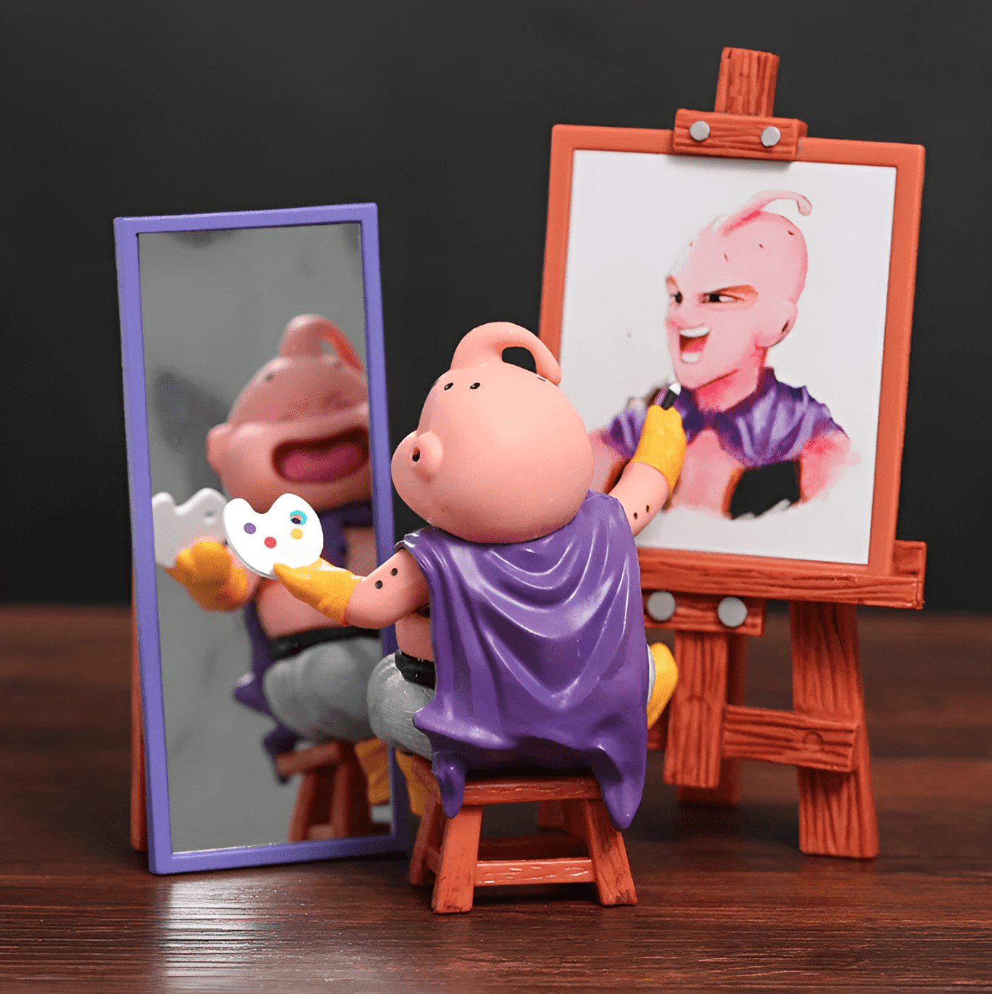 Figura Pintor Dragon Ball Majin Buu