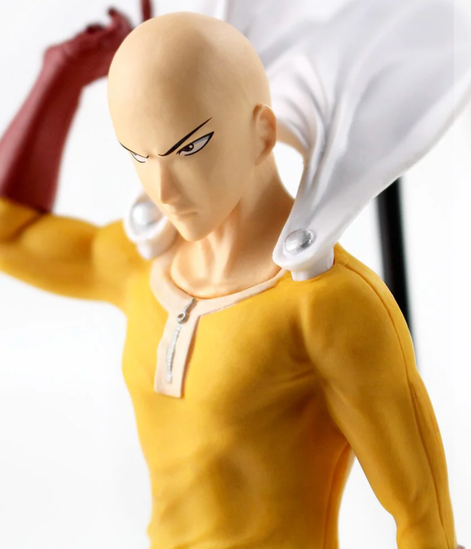 Figura One Punch Man - Saitama el Calvo de la Capa