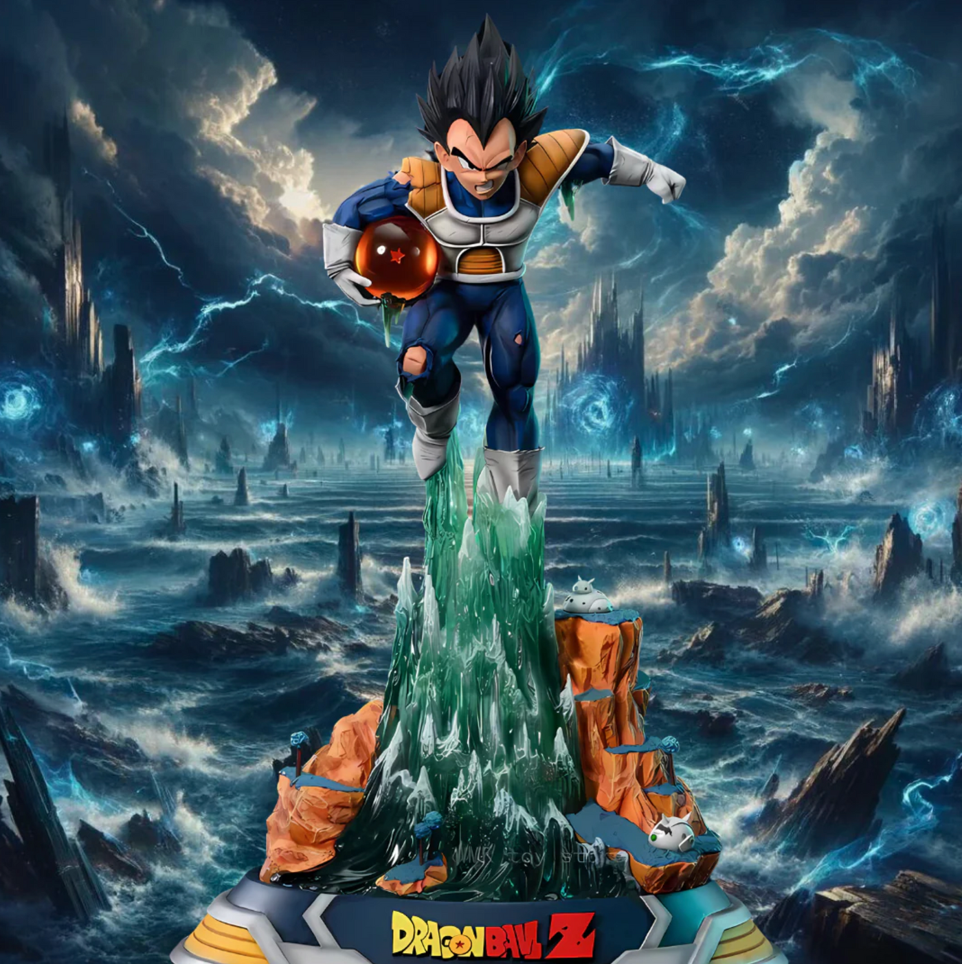 Figura Dragon Ball Vegeta Rush