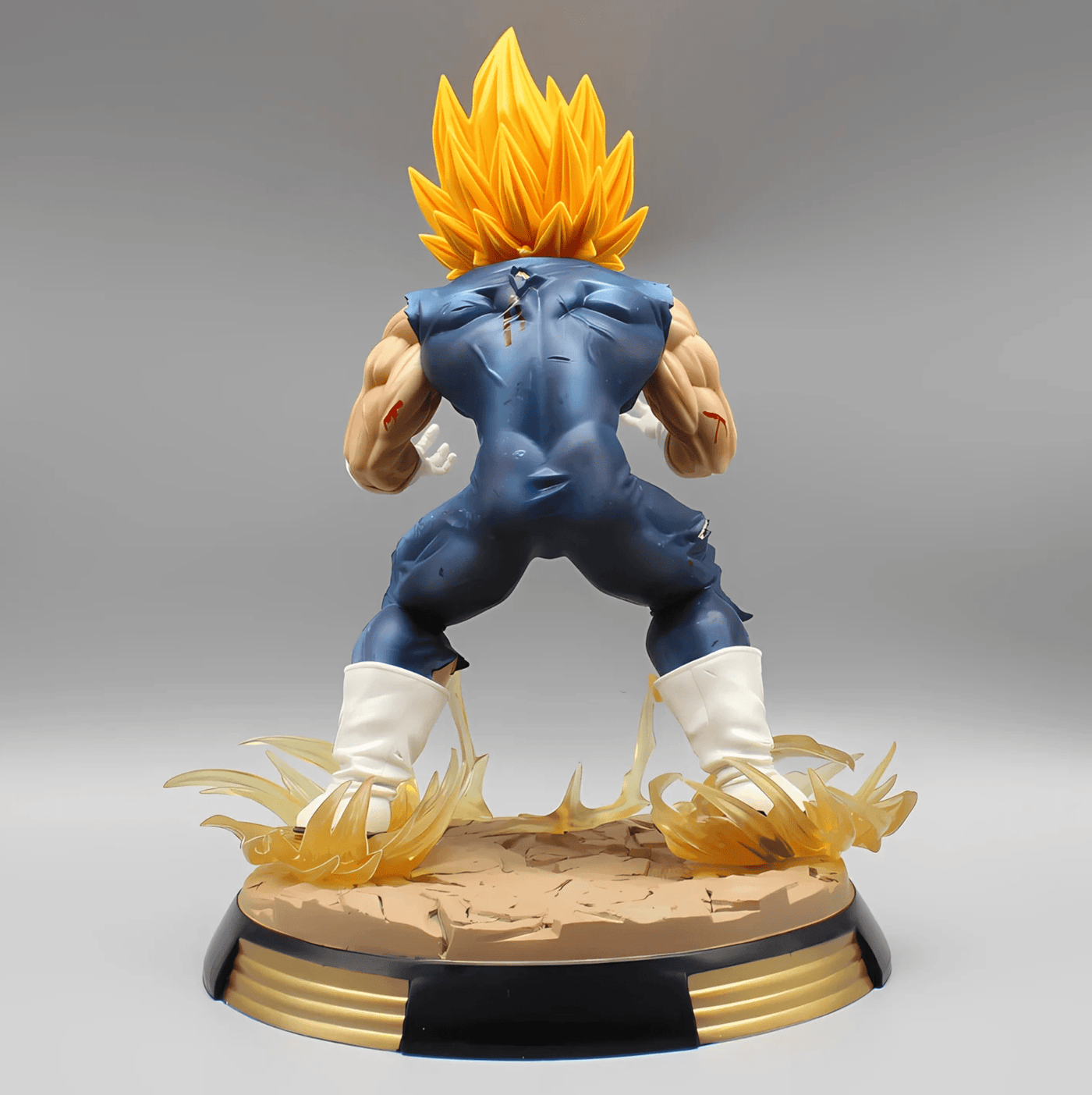 Figura DBZ Majin Vegeta Rage Saiyan