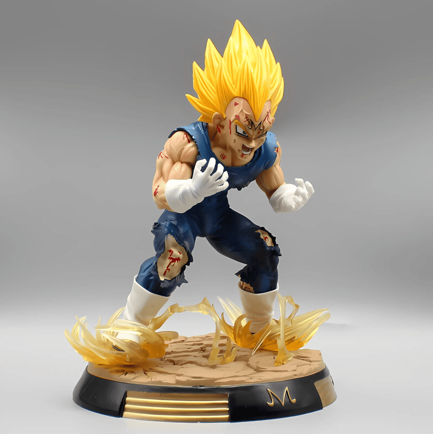 Figura DBZ Majin Vegeta Rage Saiyan