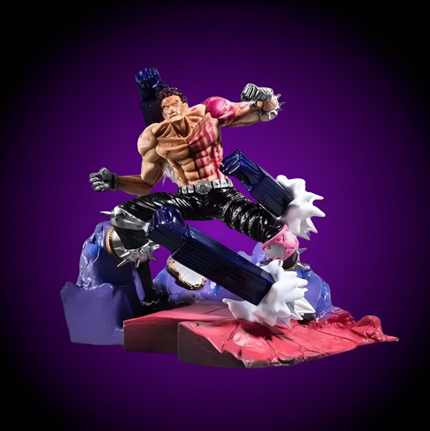 Figurine One Piece Katakuri VS Luffy Gear 4