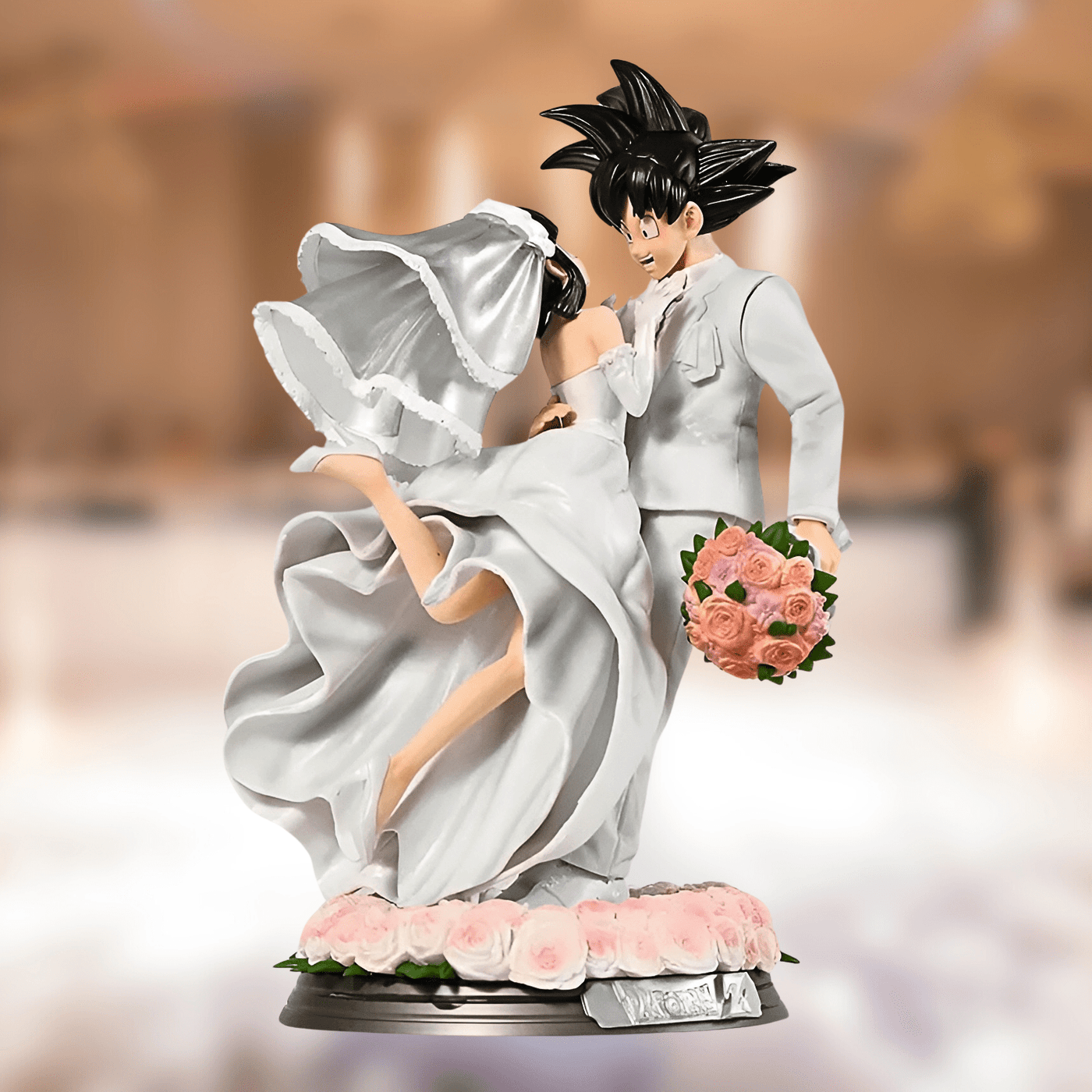 Figura Boda Dragon Ball Goku Chichi