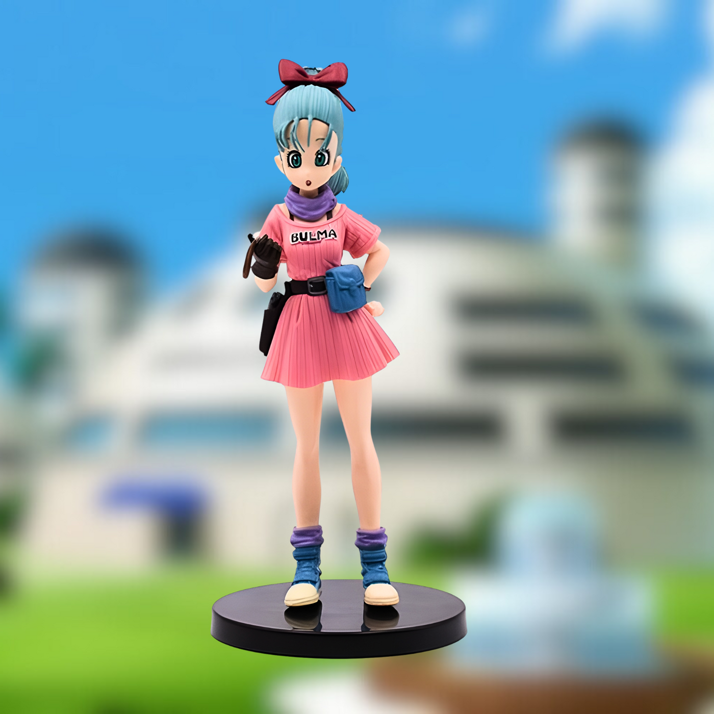 DBZ Bulma Capsule Corp Figur