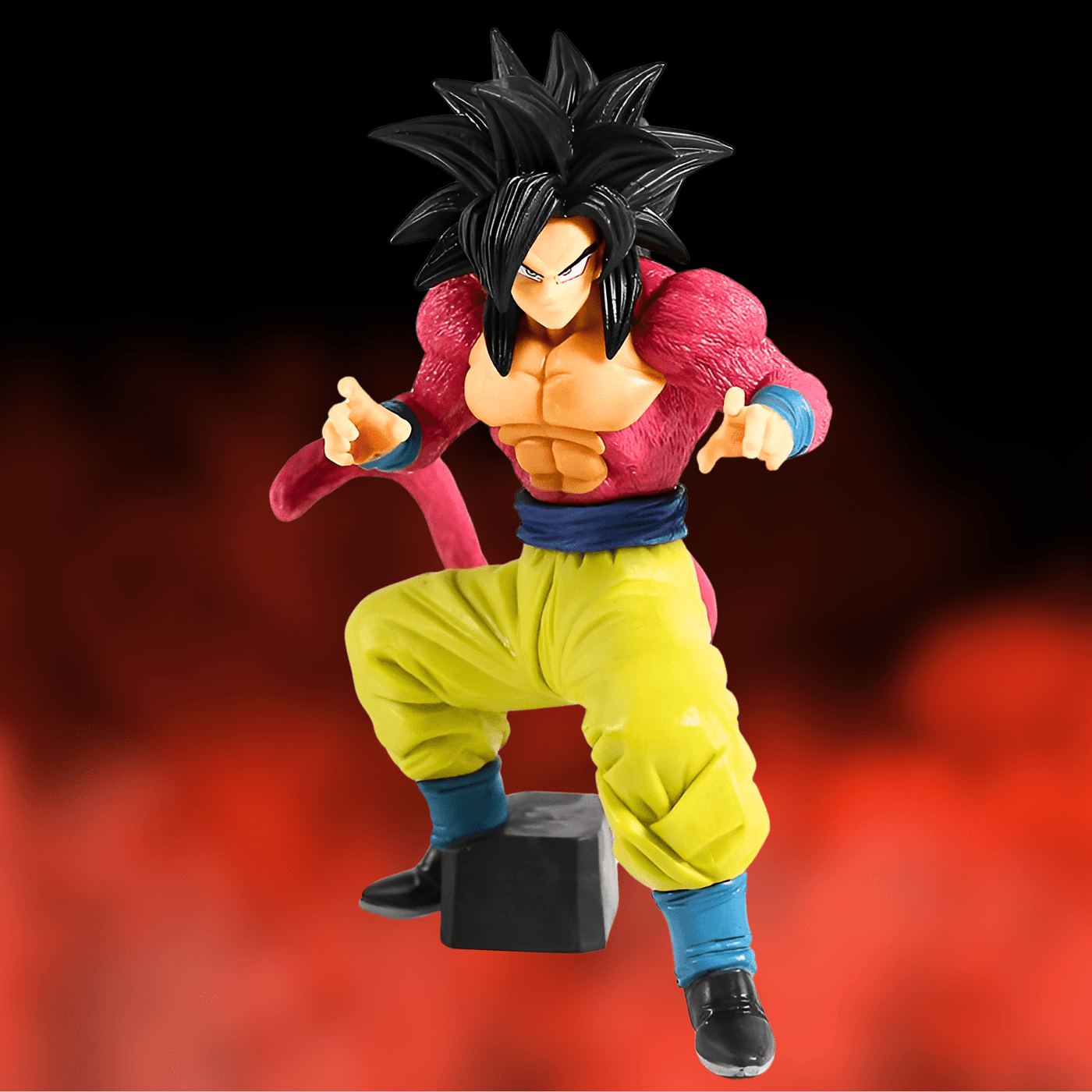 DBZ Goku Super Saiyajin 4 Figur