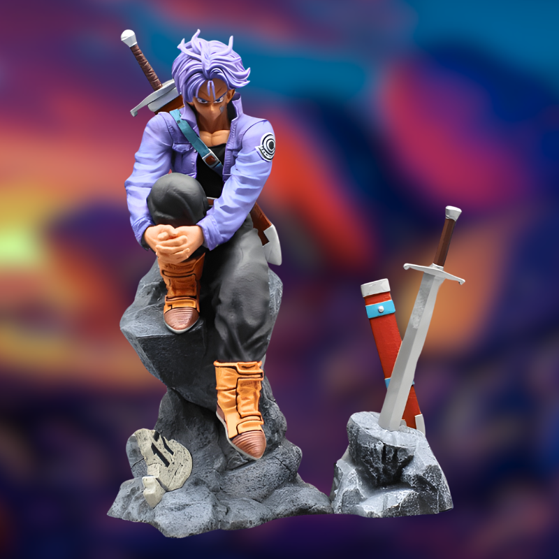 Dragon Ball Trunks Figur „Retter der Zukunft“.