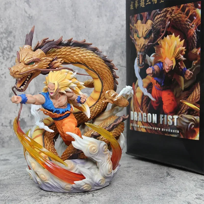 Figura DBZ Goku Puño del Dragón