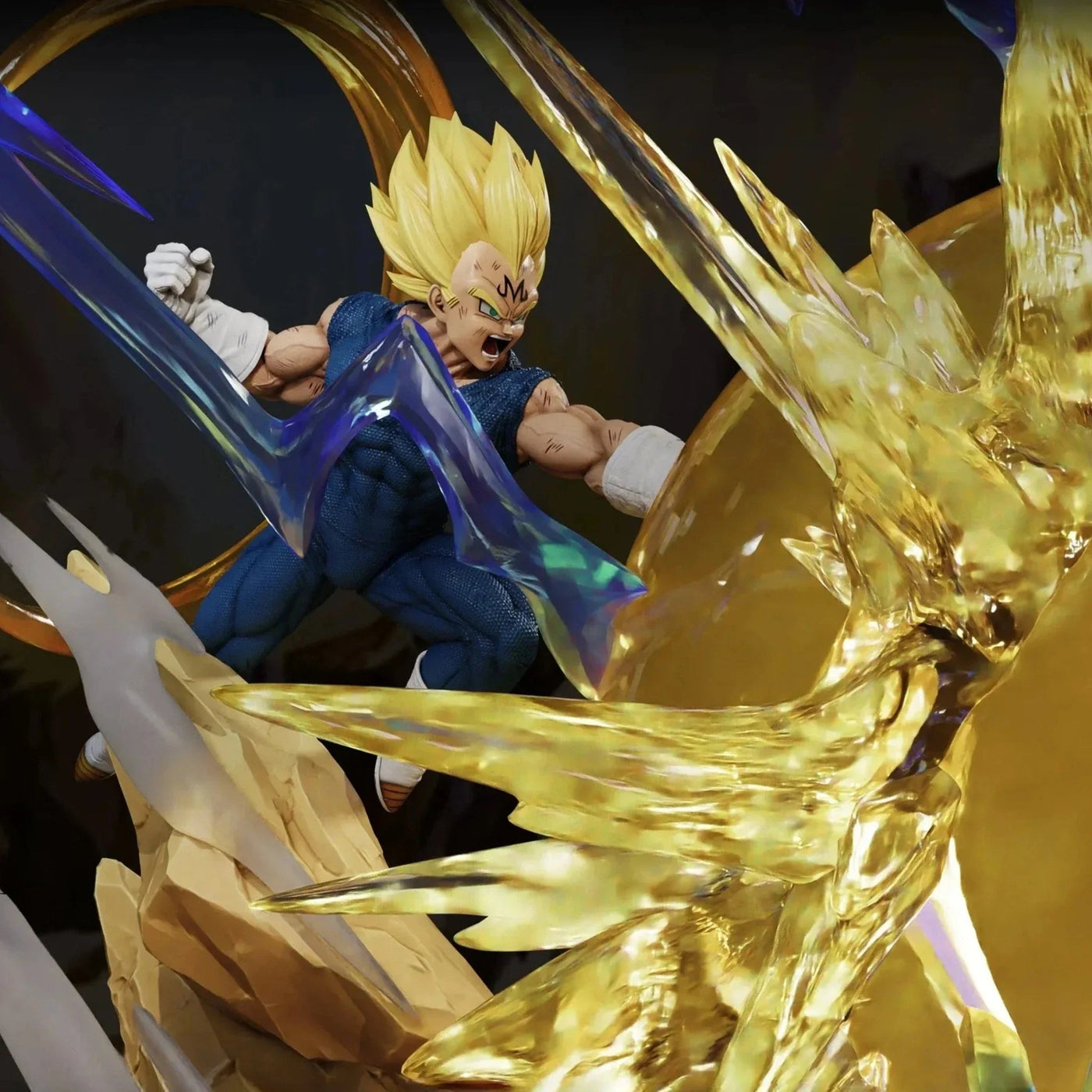 Figura DBZ Goku x Majin Vegeta