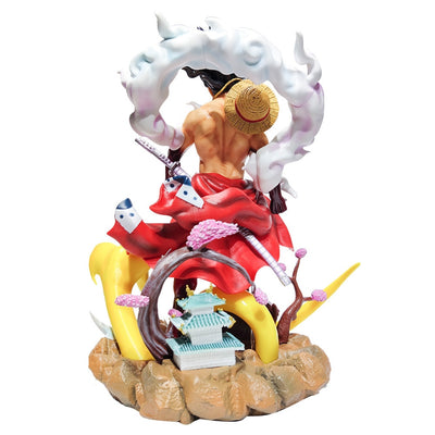 Estatuilla - Luffy Wano Hombre Serpiente