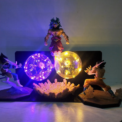 Figura Lámpara Broly DBZ