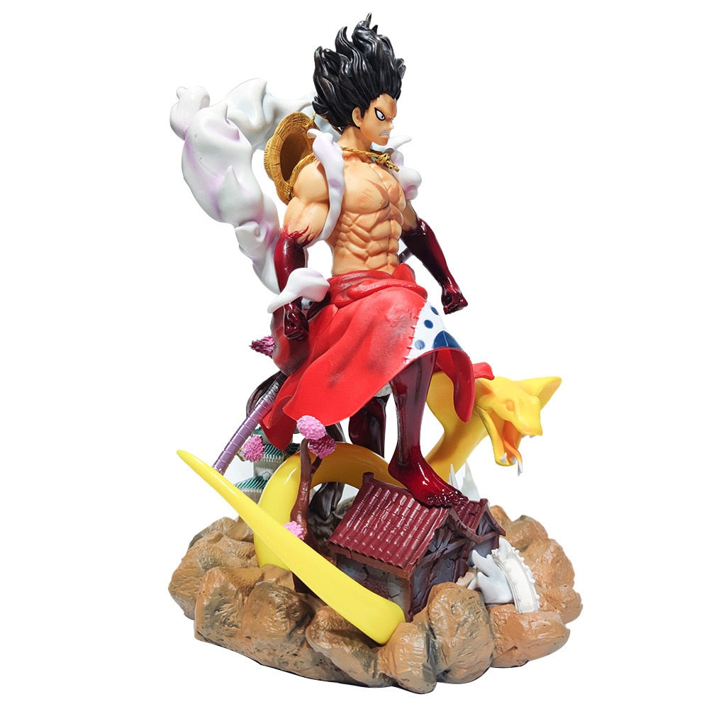 Estatuilla - Luffy Wano Hombre Serpiente